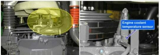 Sửa mã lỗi P0118 – mạch cảm biến nhiệt độ nước làm mát động cơ cao