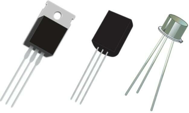xác định chân cho transistor
