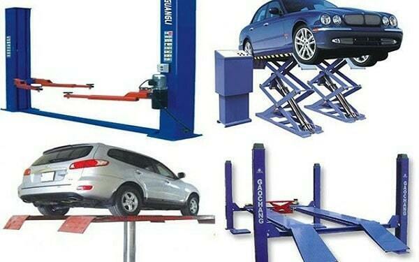 Tổng hợp các loại cầu nâng ô tô và ứng dụng thực tế tại garage
