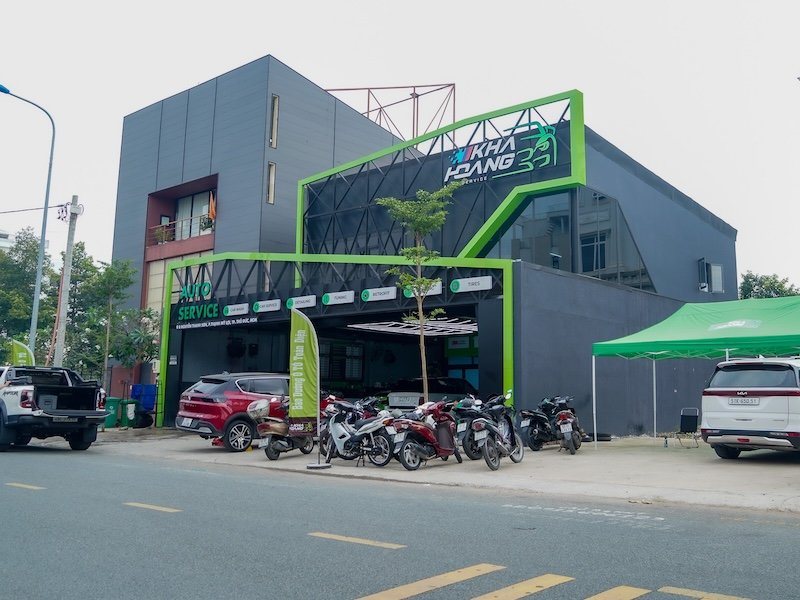 mở garage ô tô cần bao nhiêu tiền