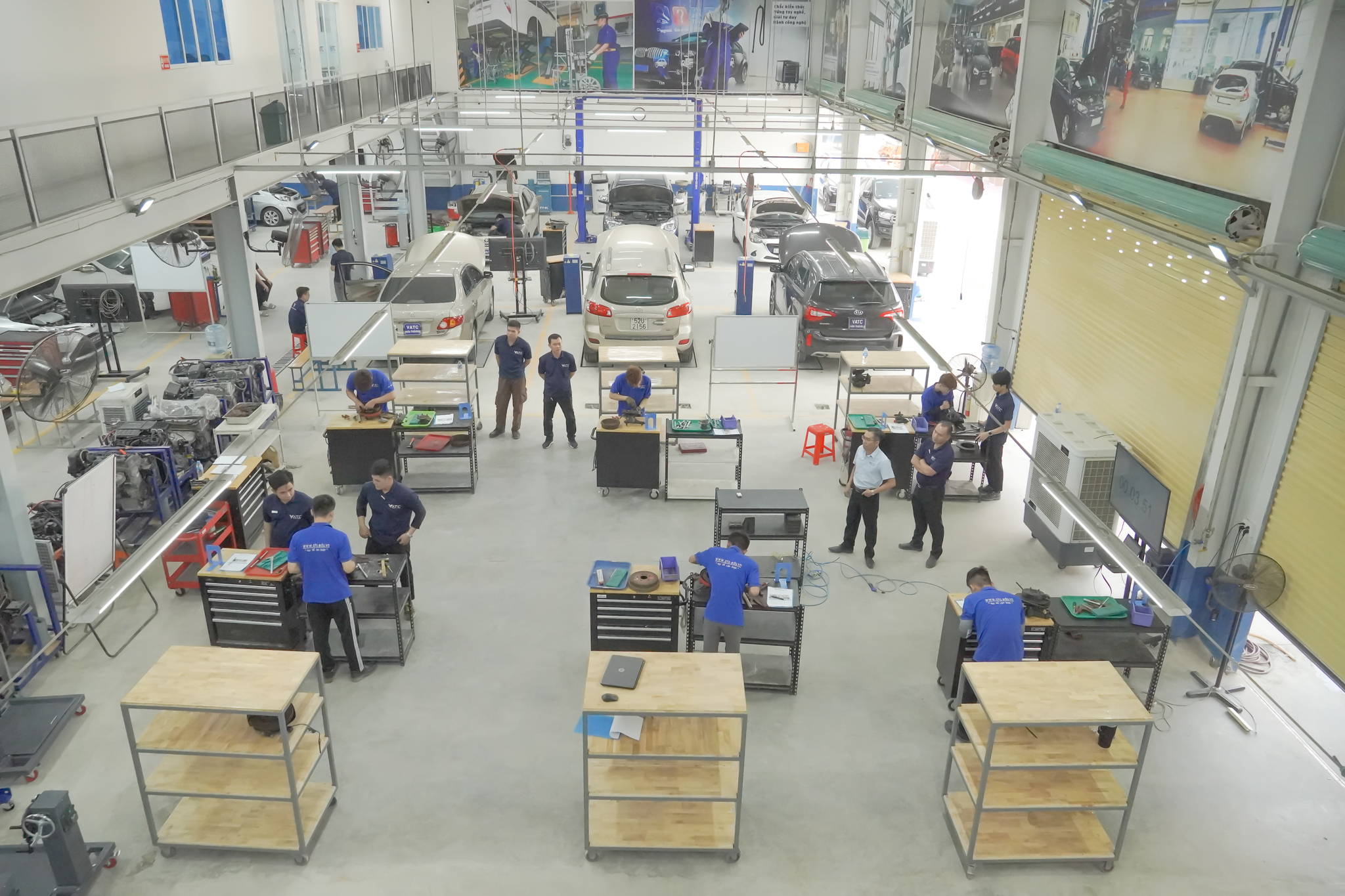 quản trị xưởng dịch vụ ô tô