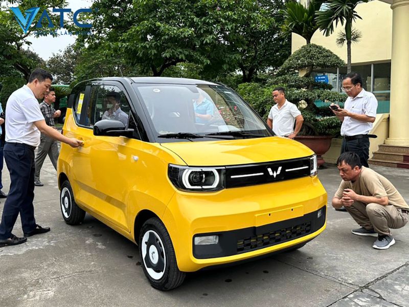 Ô tô điện mini Wuling HongGuang MiniEV bản mới lộ diện tại Việt Nam