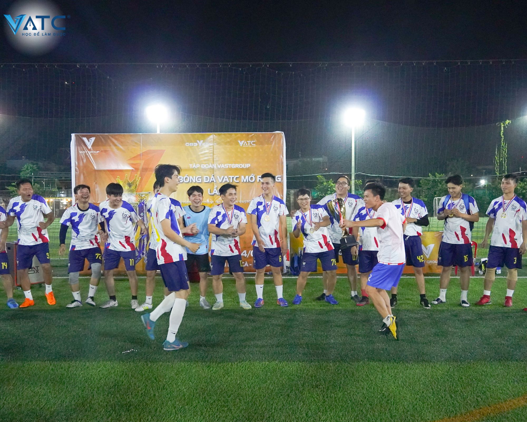 giải bóng đá mở rộng, hoạt động VATC, trung tâm VATC, sinh nhật VAST GROUP,