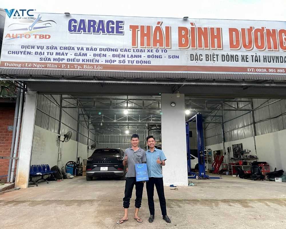Câu chuyện Garage – Garage Anh Vũ học viên lớp DH K14 tại VATC