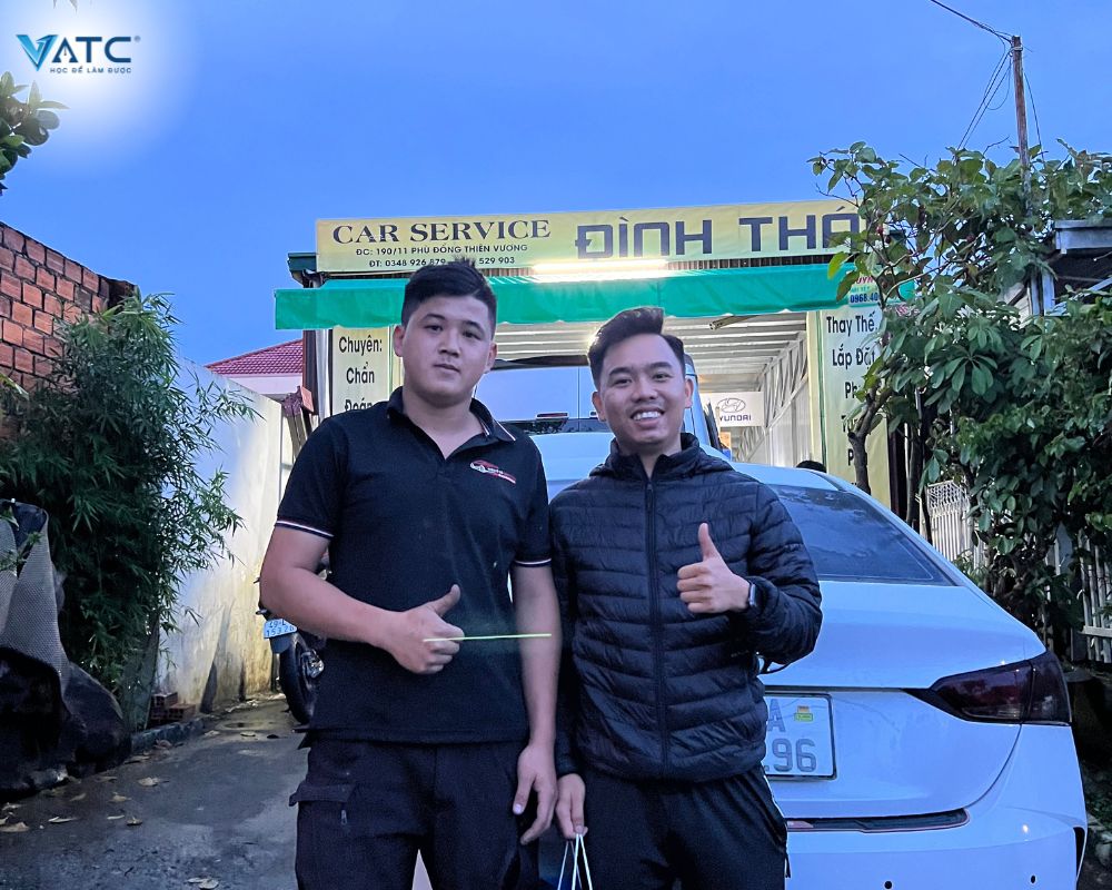 Câu chuyện Garage – Garage Đình Thái học viên lớp DH K13 tại VATC