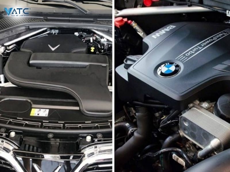 bố trí động cơ ở đầu ô tô