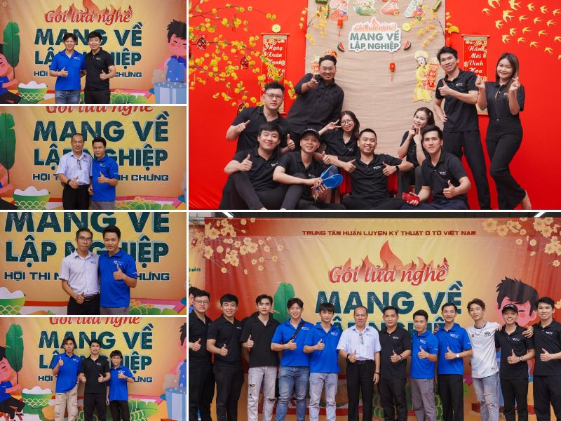 Toàn cảnh sự kiện nấu bánh chưng “Gói lửa nghề – mang về lập nghiệp” tại VATC