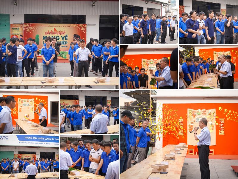 sự kiện nấu bánh chưng tại VATC