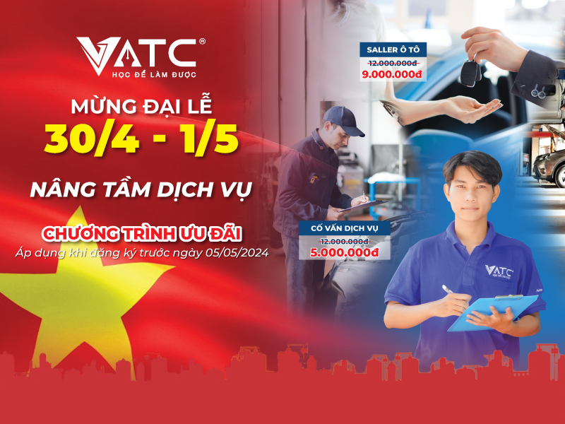 CTKM khóa học dịch vụ