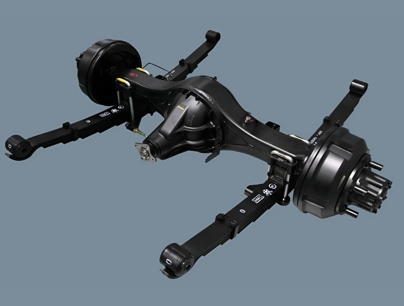 hệ thống treo phụ thuộc dạng nhíp song song