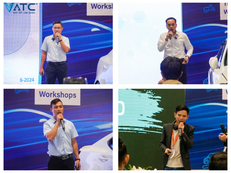 các chuyên gia VATC quy tụ tại gian hàng VATC