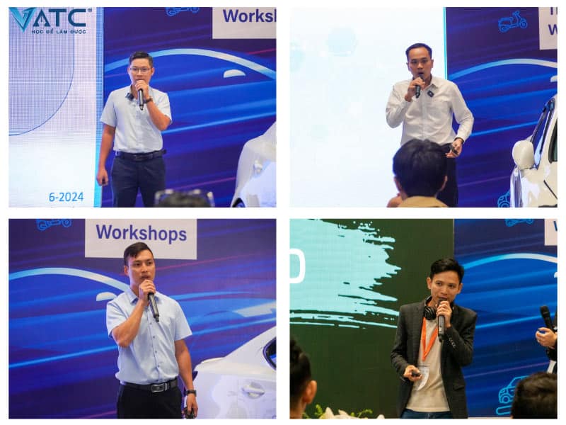 khoảnh khắc đẹp tại Hội thảo