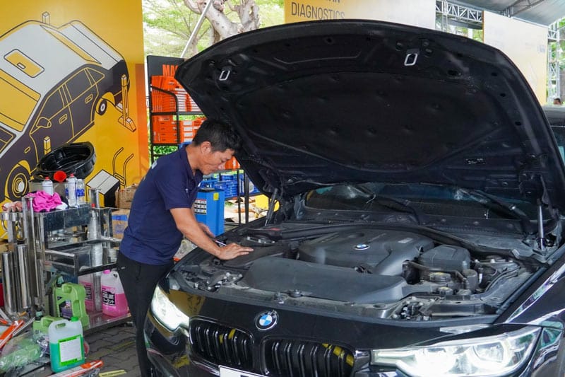 khu vực sự kiện ngày hội Bảo dưỡng xe 2024 (2)