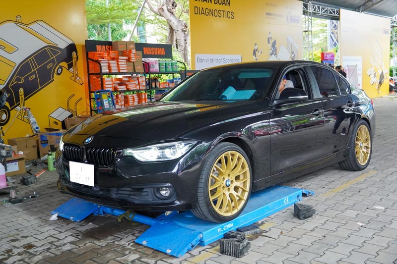 khu vực sự kiện ngày hội Bảo dưỡng xe 2024