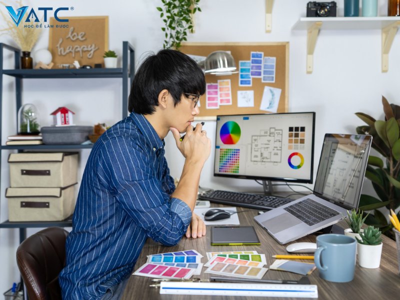 nghề thiết kế đồ hoạ phù hợp cho nam giới