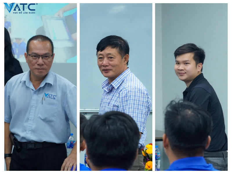 ban lãnh đạo và giảng viên VATC