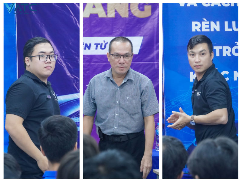 ban lãnh đạo và giảng viên VATC