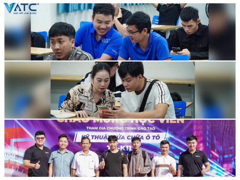 khai giảng lớp kỹ thuật sửa chữa ô tô K11