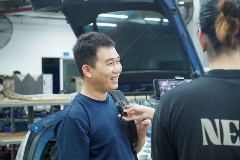 anh phạm quốc thành, học viên tham gia lớp hộp số tự động ô tô nâng cao k4