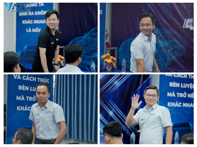 ban lãnh đạo cùng các giảng viên tại vatc tham dự tại lễ tốt nghiệp