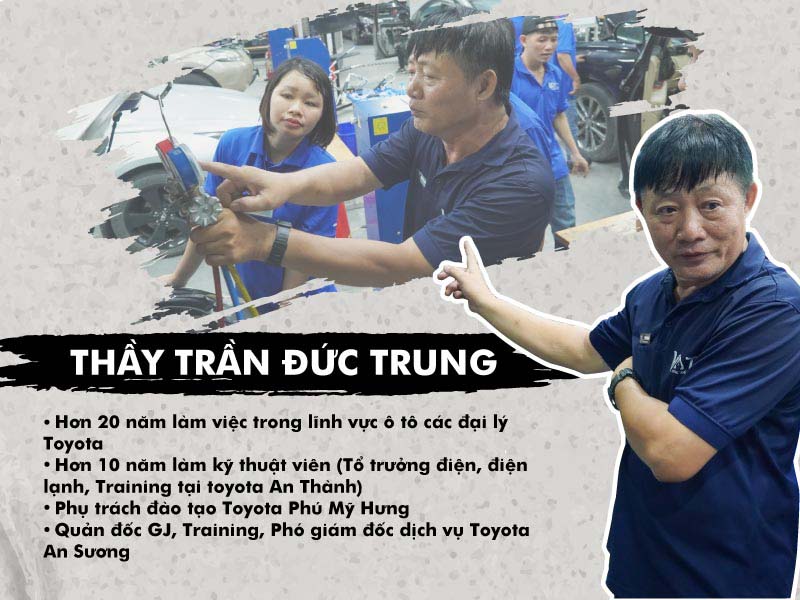 các vị trí từng đảm nhận của thầy trần đức trung