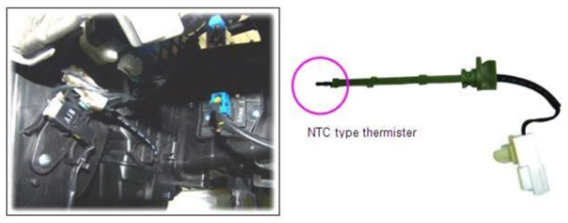 cảm biến nhiệt độ giàn lạnh