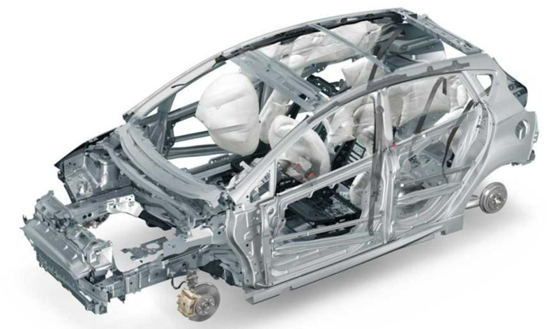 khung gầm nguyên khối