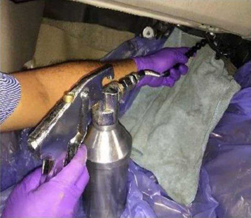 phun áp lực dung dịch ac evaporator cleaner