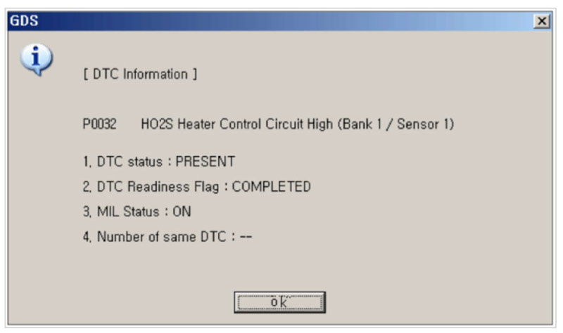 đọc thông số dtc status