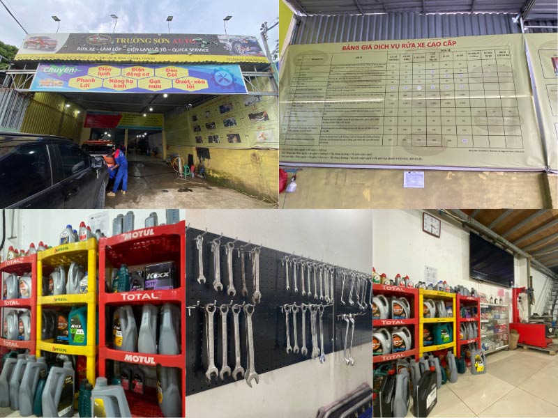 garage trường sơn bình chánh hcm