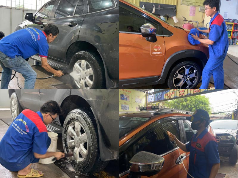 garage trường sơn của cựu học viên vatc