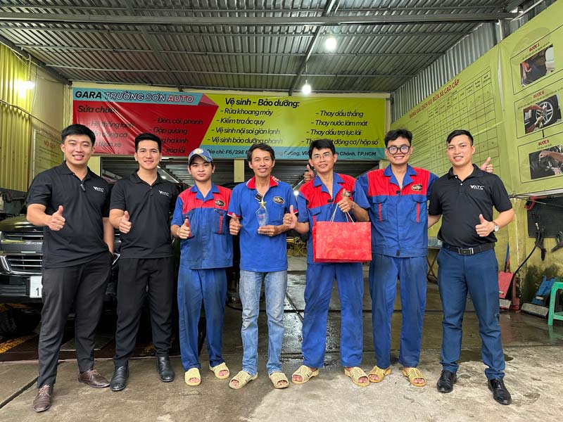 garage trường sơn cựu học viên anh ngô hữu đoàn lớp td k3