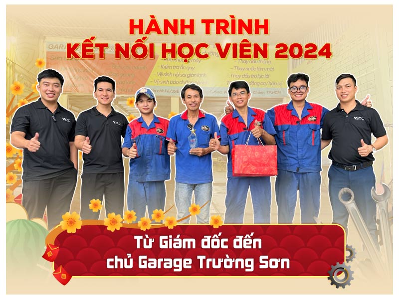 Garage Trường Sơn – Cựu học viên lớp Kỹ thuật sửa chữa ô tô K3