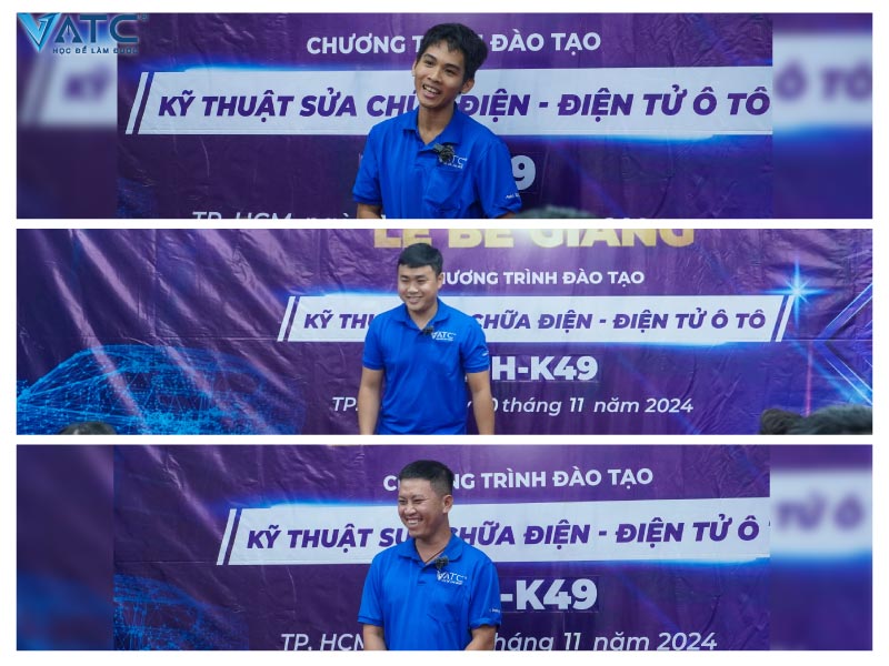 học viên dhk49 phát biểu