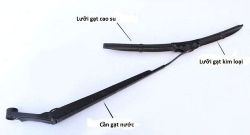hướng dẫn kỹ thuật kiểm tra và thay gạt mưa bước 1