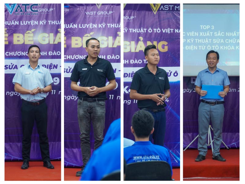 quý giảng viên chia sẻ trong lễ tốt nghiệp lớp dhk49