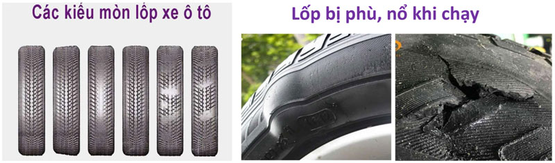 sai lầm thường gặp khi chọn lốp xe