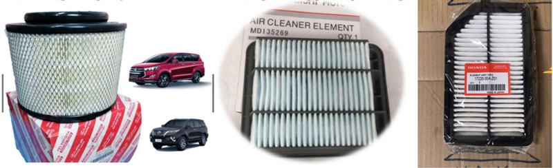 tình trạng chung thường gặp sai lầm khi chọn lọc gió động cơ ô tô