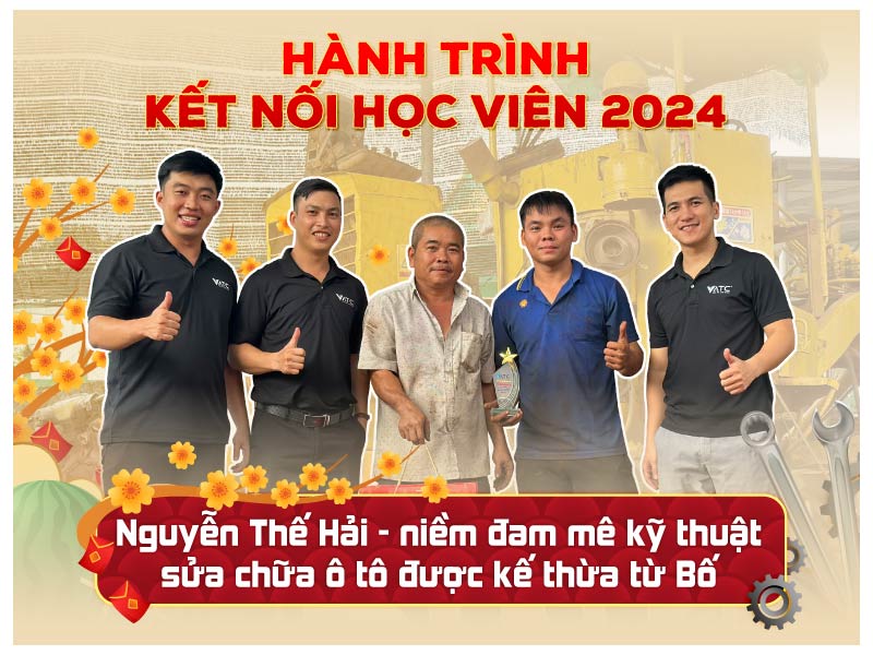 Anh Trương Thế Hải – Cựu học viên lớp Kỹ thuật sửa chữa điện – điện tử ô tô K44