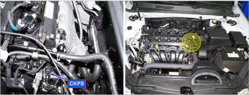 vị trí mã lỗi p0336