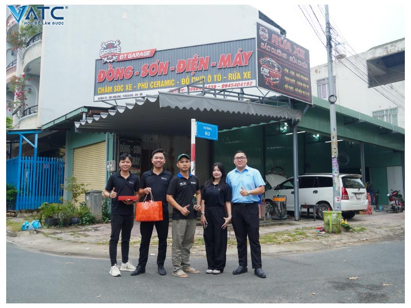 anh đông và ekip hành trình kết nối học viên 2024 vatc