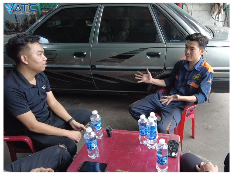 anh phúc cựu học viên lớp kỹ thuật sửa chữa điện điện tử ô tô vatc