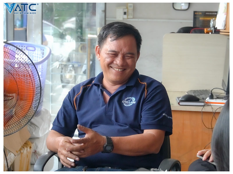 anh tùng chủ garage 24h cựu học viên vatc