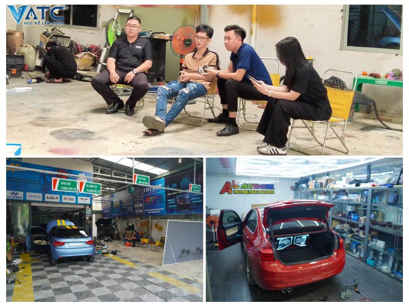 cơ sở vật chất hiện đại tại anh em autowork của anh tùng