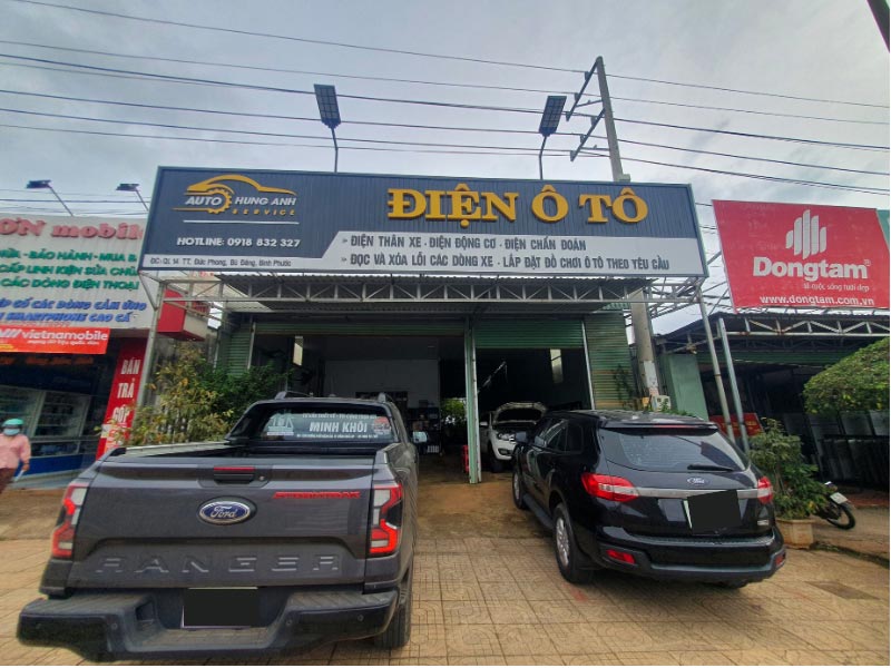 garage auto hùng anh