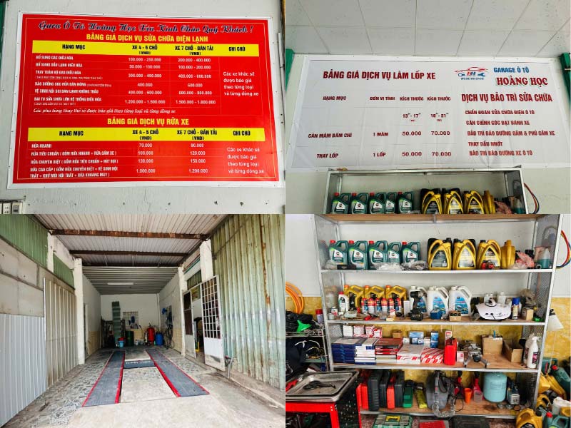 garage hoàng học tại biên hòa đồng nai