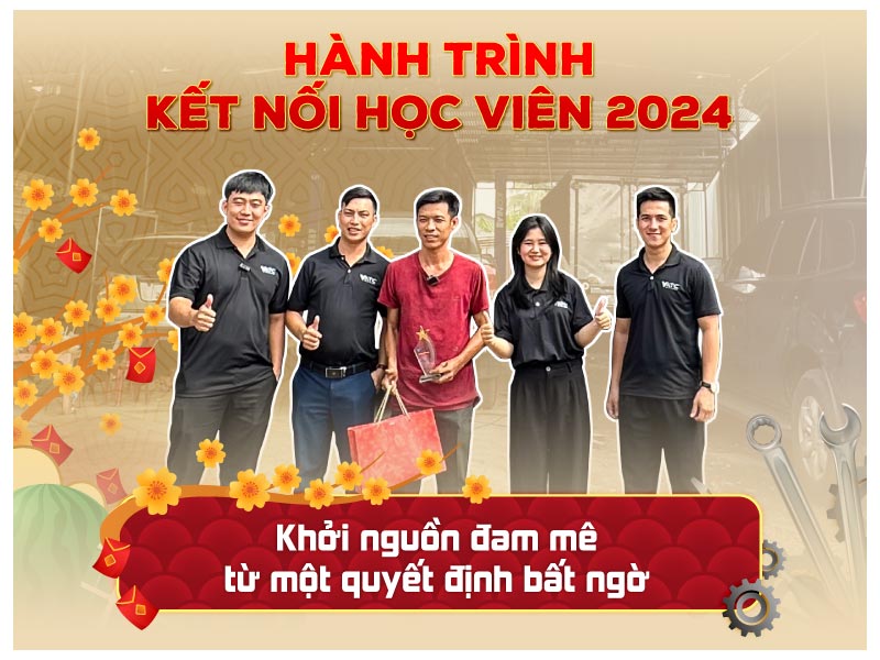 Garage Điện – Máy lạnh ô tô – Cựu học viên lớp Kỹ thuật sửa chữa điện – điện tử ô tô K45