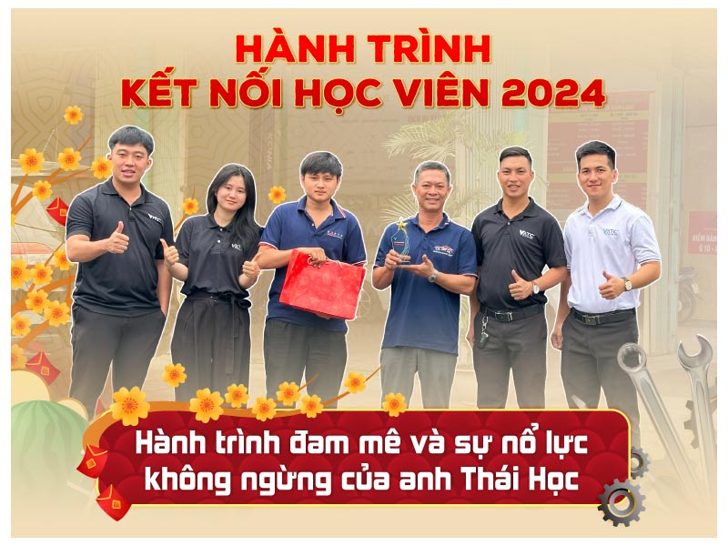 Garage Hoàng Học – Cựu học viên lớp Kỹ thuật sửa chữa điện – điện tử ô tô Khóa K45