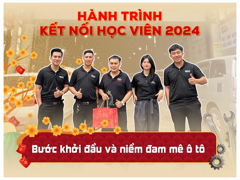 Garage Tân Ô Tô Sài Gòn – Cựu học viên đời đầu lớp Chẩn đoán ô tô