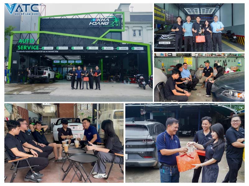 kết nối hơn 22 garage của cựu học viên vatc